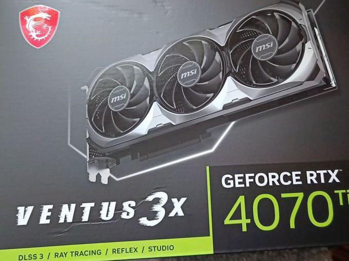 Msi 4070ti super ventus 3x