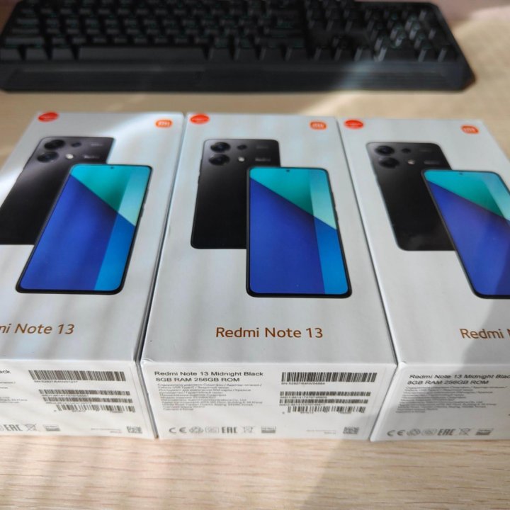 Xiaomi redmi note 13 8/256gb новые, запечатанные!