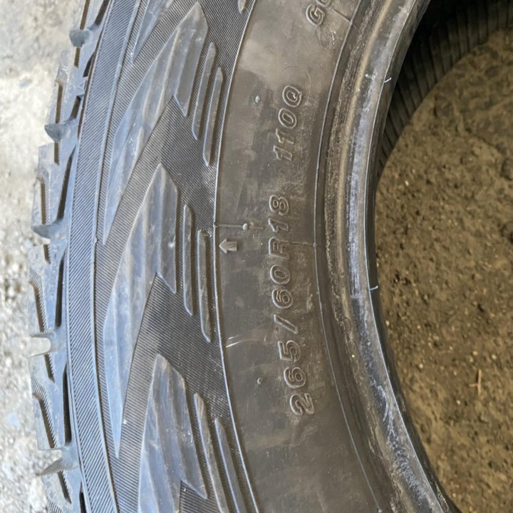 Зимние шины 265/60R18 110Q Yokohama Ice Guard G075