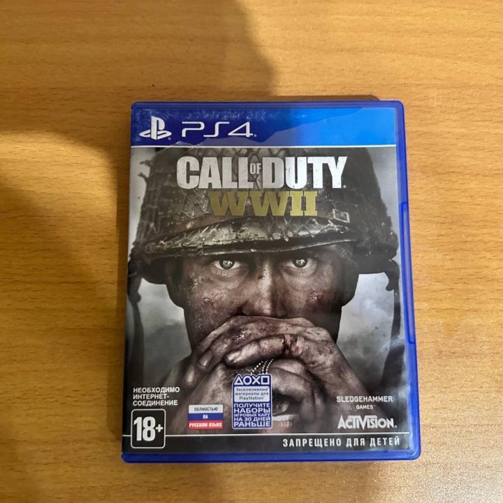 Игра Call of Duty WW II PS4 (Русская версия) Диск