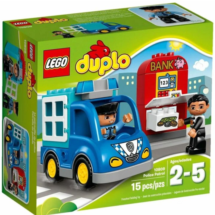 lego duplo Полицейский патруль