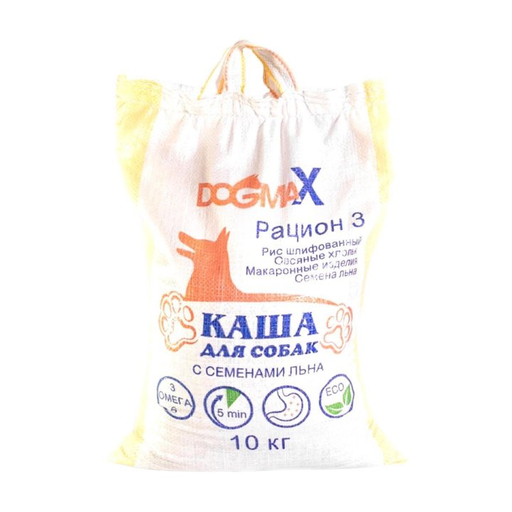 Корм для собак dogmax, рацион1,2,3 (4,5/10 кг)