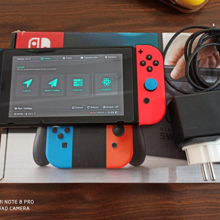 Nintendo switch rev1 128gb