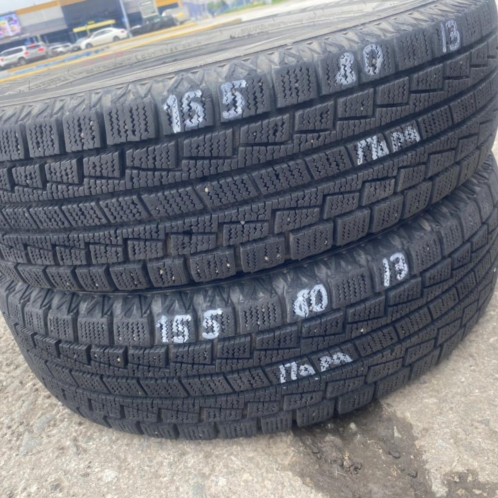 155/80/13 пара липучка Hankook