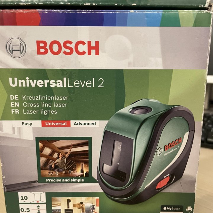 Лазерный уровень Bosch level 2