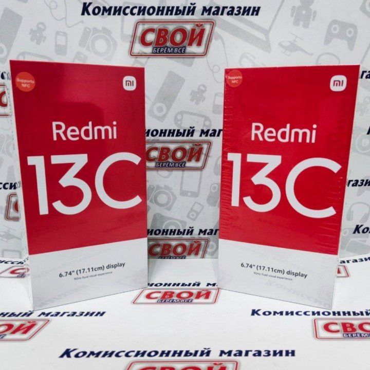 Смартфон Xiaomi Redmi 13C 4/128 ГБ Global НОВЫЙ!!!