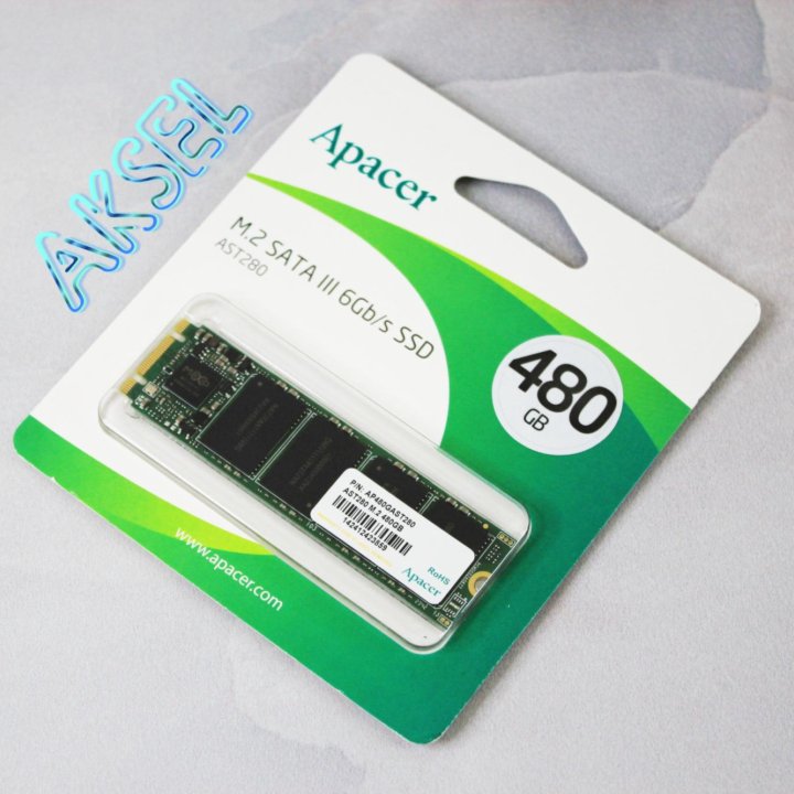 SSD M.2 480 GB Apacer SATA III [AP480GAST280-1]