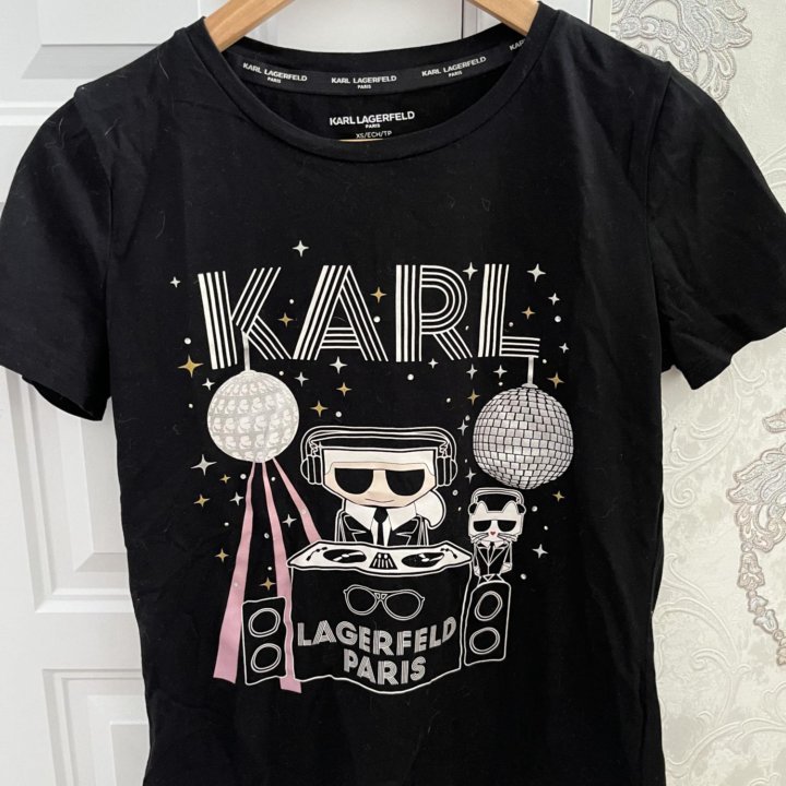 Футболки Karl lagerfeld, uss polo размер S б/у