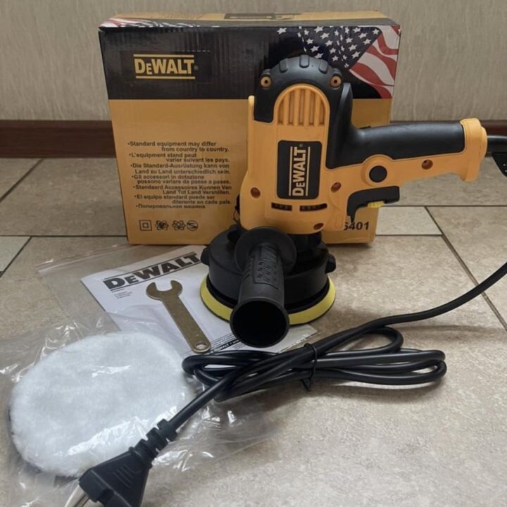 Полировальная машинка DeWalt