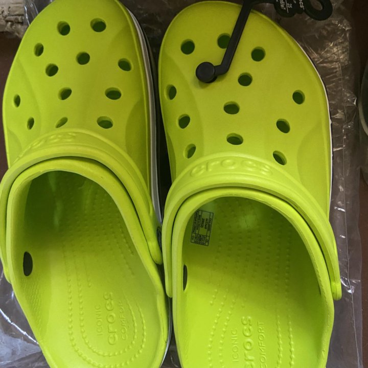 Crocs Bayaband Clog новые салатовые