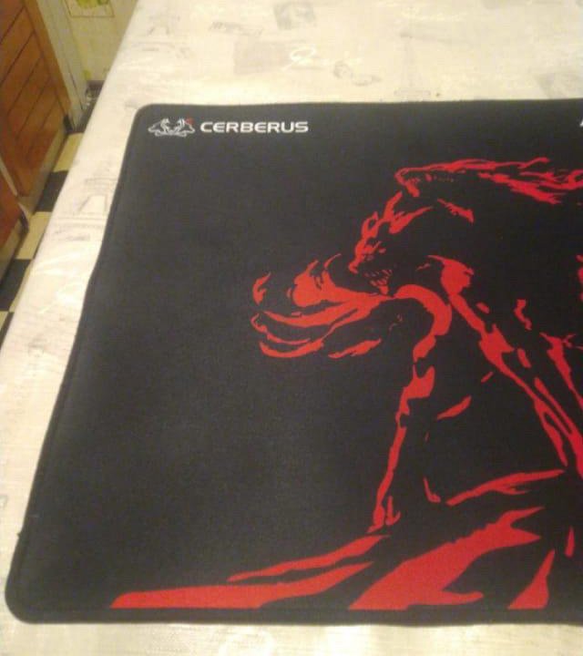 Коврик для мыши ПК. ASUS CERBERUS 44*40см