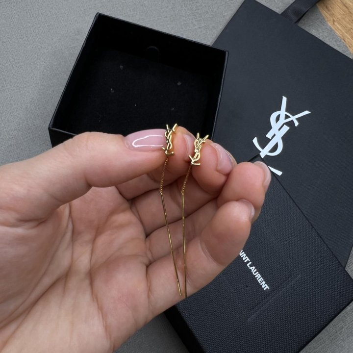 Серьги Yves Saint Laurent