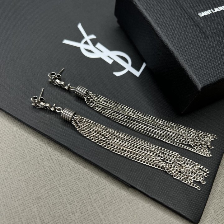 Серьги Yves Saint Laurent