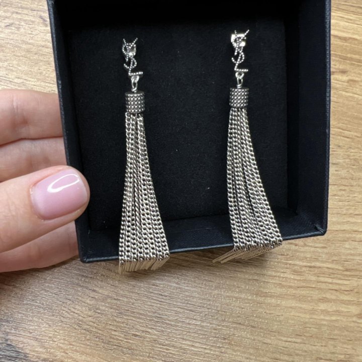 Серьги Yves Saint Laurent