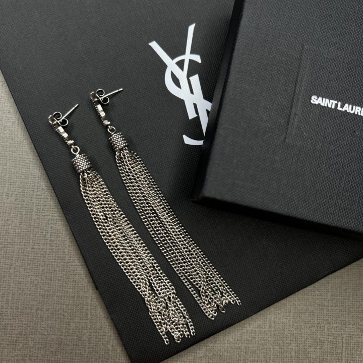 Серьги Yves Saint Laurent