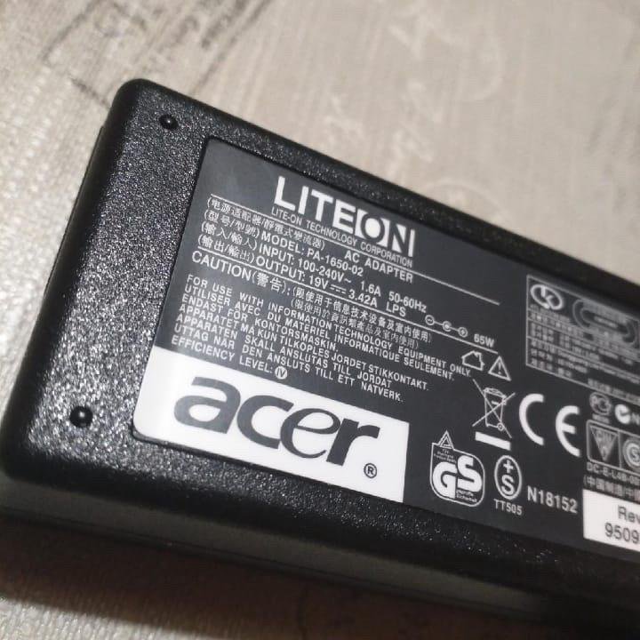 Новый Блок питания для ноутбука ACER PA-1650-02