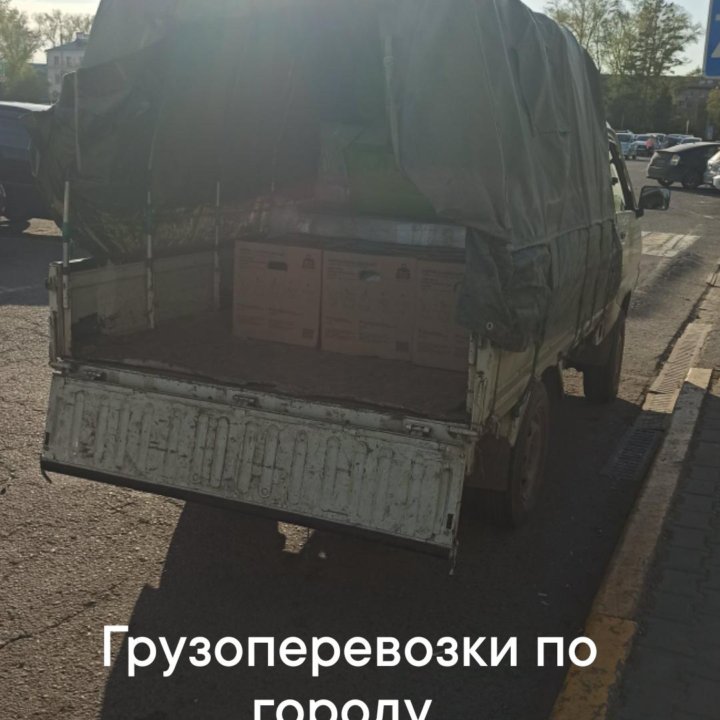 Грузовое такси по городу, грузоперевозки до 1т