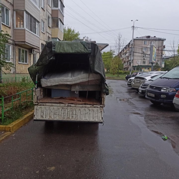 Грузовое такси по городу, грузоперевозки до 1т