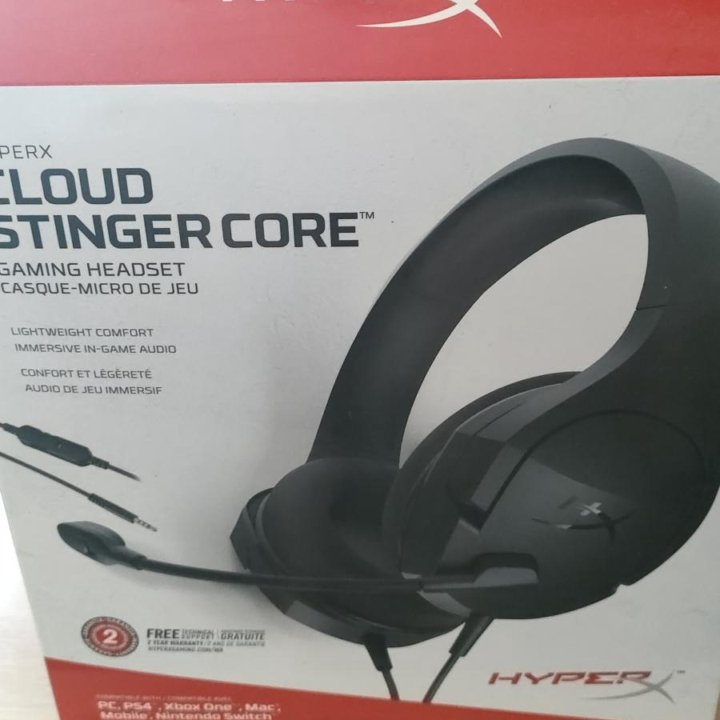 Наушники hyperx cloud stinger