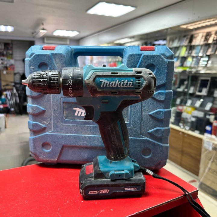 Аккумуляторная дрель- шуруповерт Makita DF331D 26v