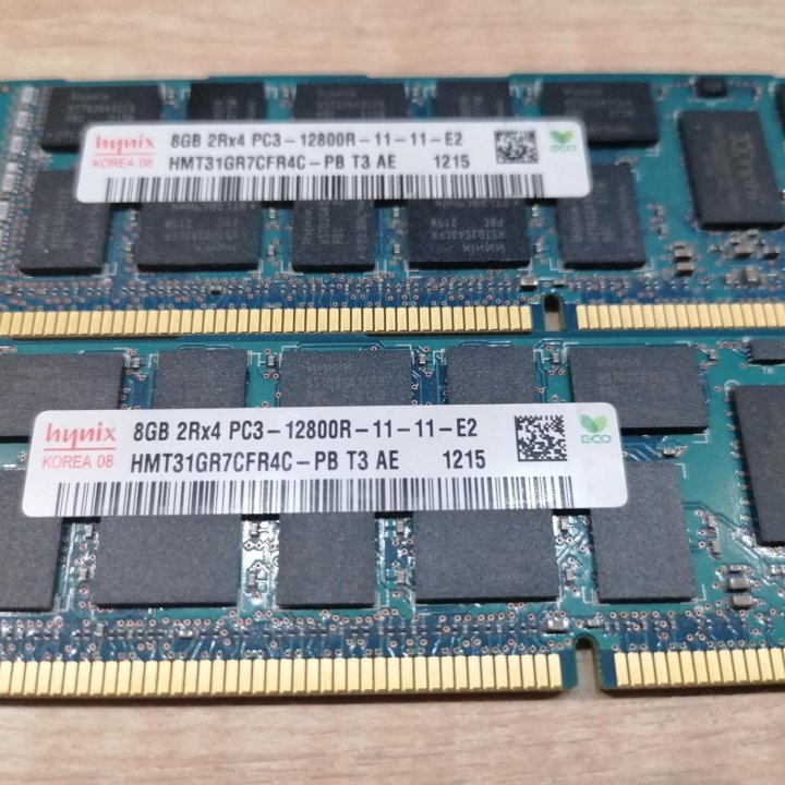 Hynix 16GB(2x8Gb) DDR3 PC3-12800 Reg 1600 MHz