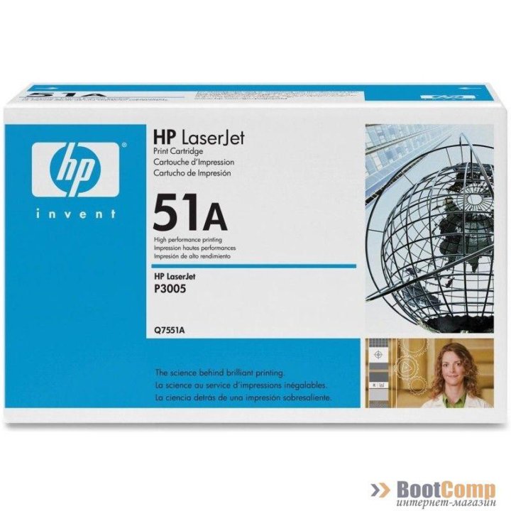 Картридж HP LJ P3005/M3035mfp/M3027mfp (Q7551A)