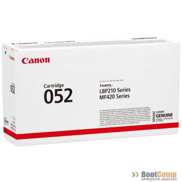 Картридж Canon 052 (LBP212/ 214/ 215, MF421/ MF426/ MF428/ MF429)