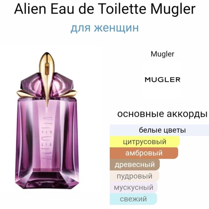 Mugler Alien Eau de Toilette 60 мл