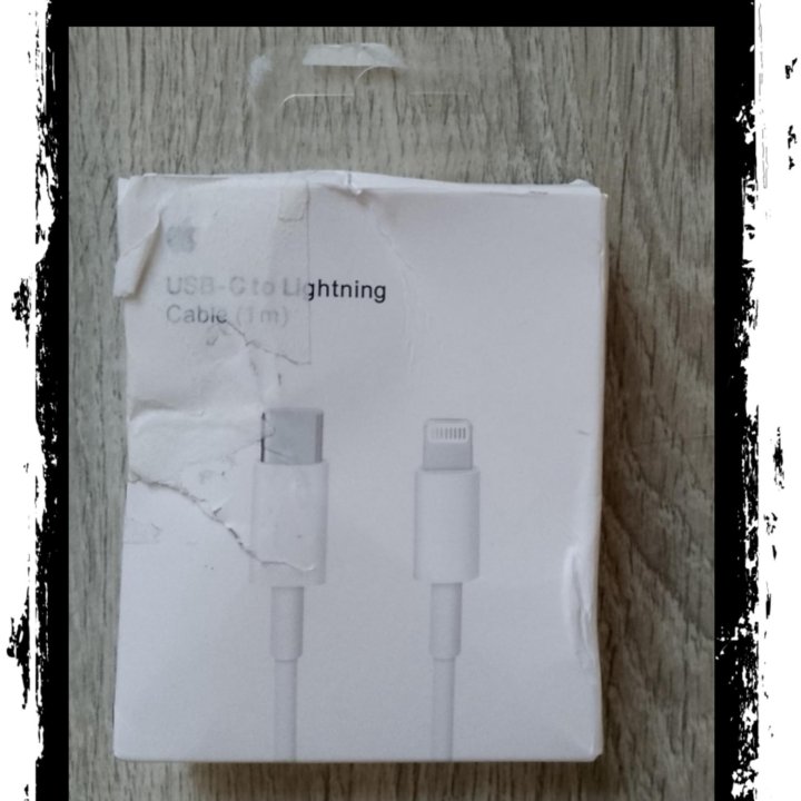 Кабель для зарядки iPhone lightning на usb-c