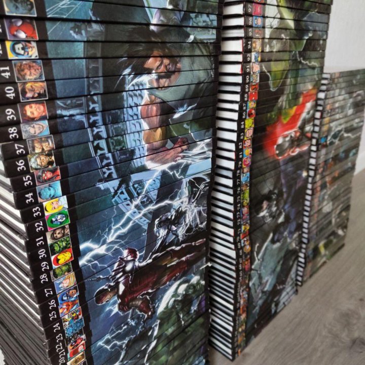 Комиксы Marvel hachette