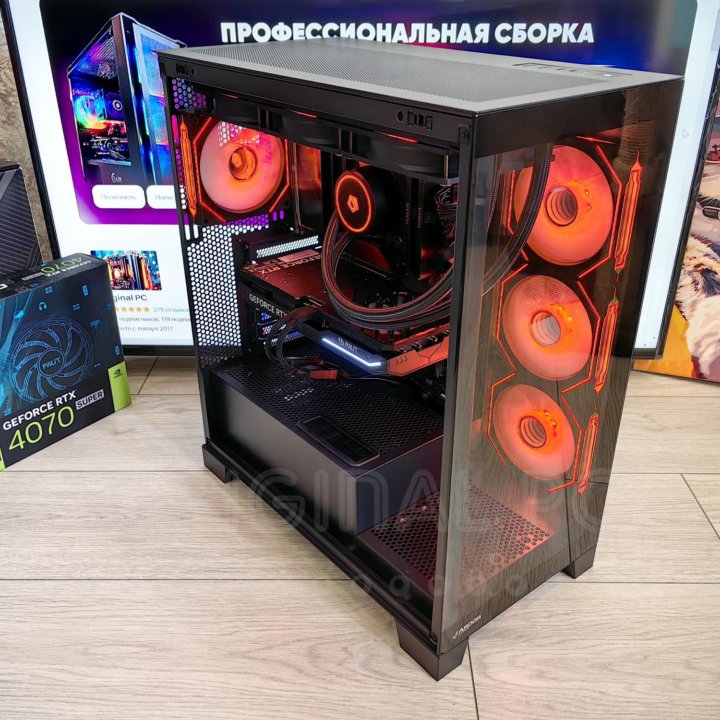 14700, RTX 4070 Super, 8000Gb. Новый, мощный ПК