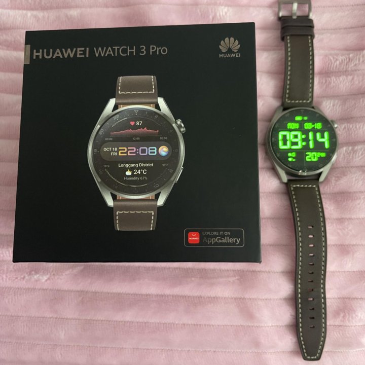 Продам часы HUAWEI WATCH 3 PRO