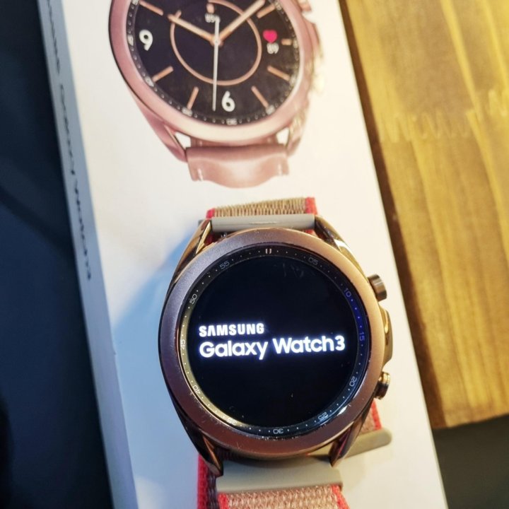 Смарт-часы Samsung Galaxy Watch 3 41 мм бронза