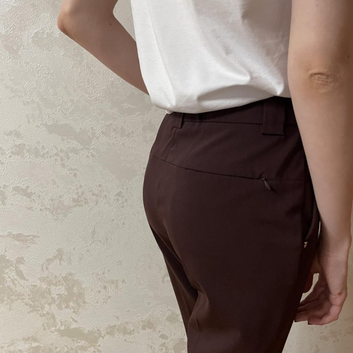 Брюки бордо