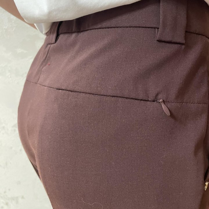 Брюки бордо