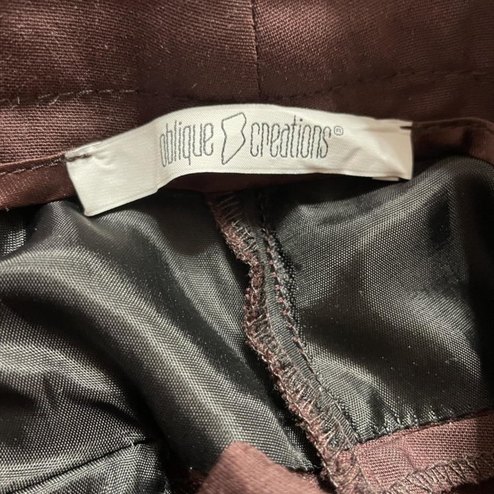 Брюки бордо