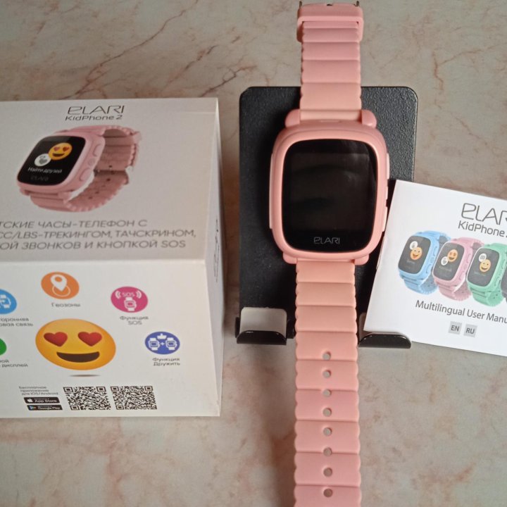 Смарт часы с GPS elari kid Phone 2