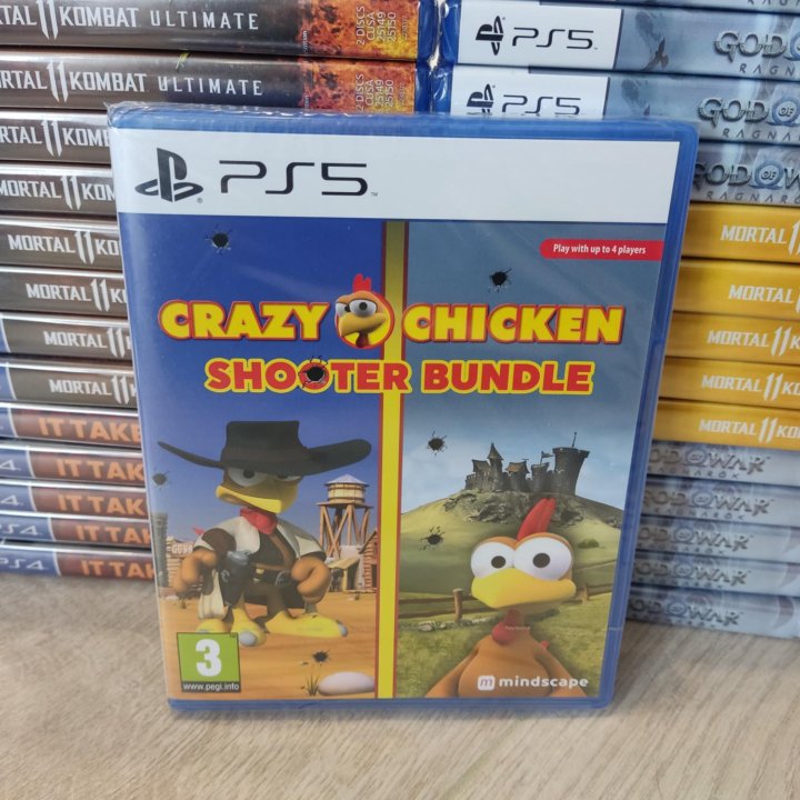 Crazy Chiken Shooter Bundle PS5 (Новый)