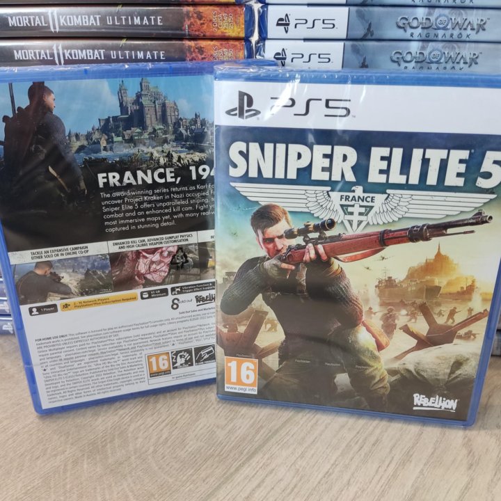 Sniper Elite 5 PS5 (Новый)