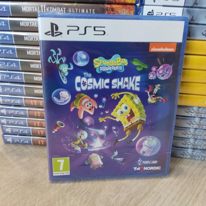 Sponge Bob the Cosmic Shake PS5 (Новый)