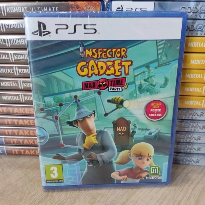 Inspector Gadget: Mad Time Party PS5 (Новый)