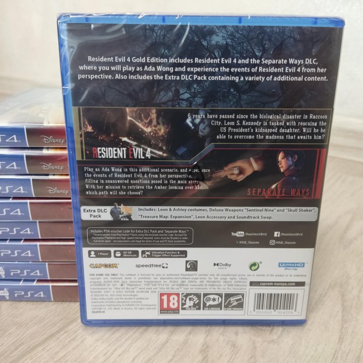 Resident Evil 4 Gold Edition PS4 (Новое)