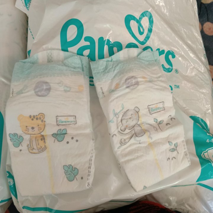 Подгузники Pampers premium care 2