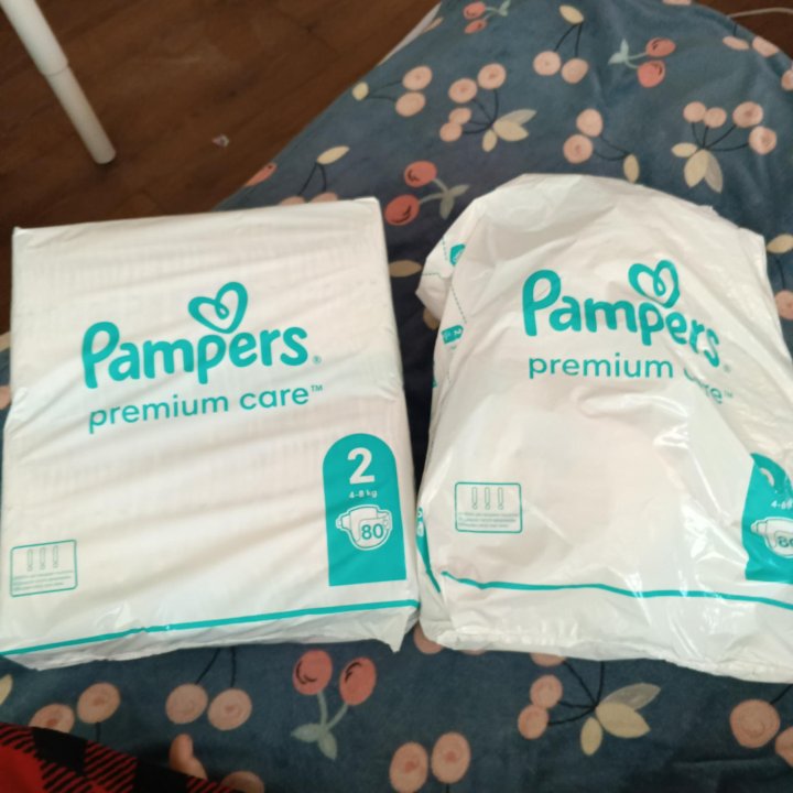 Подгузники Pampers premium care 2