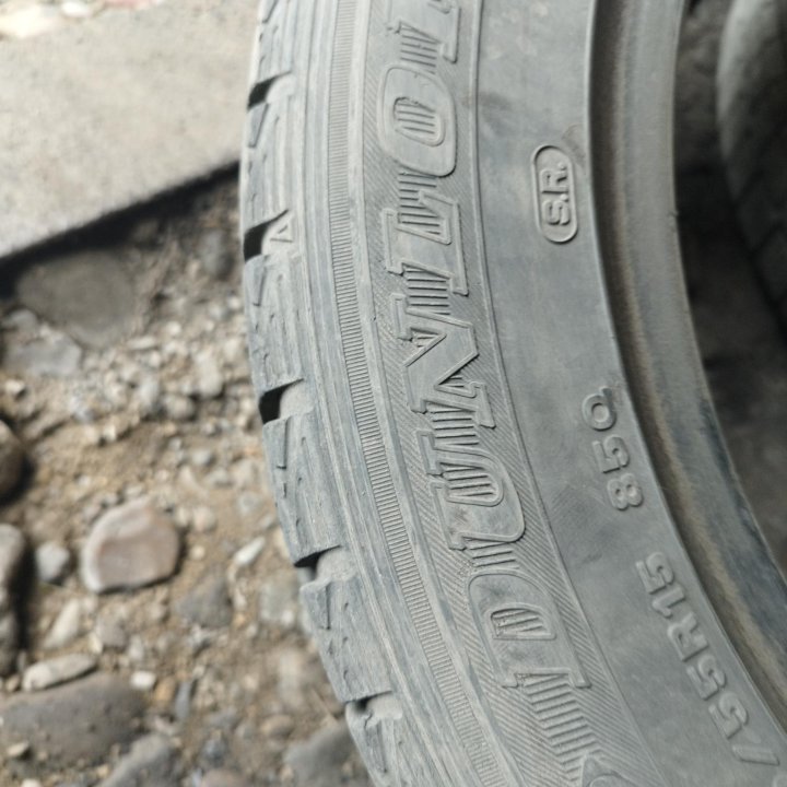 Dunlop (липучка, 3шт.) 195/55 R15