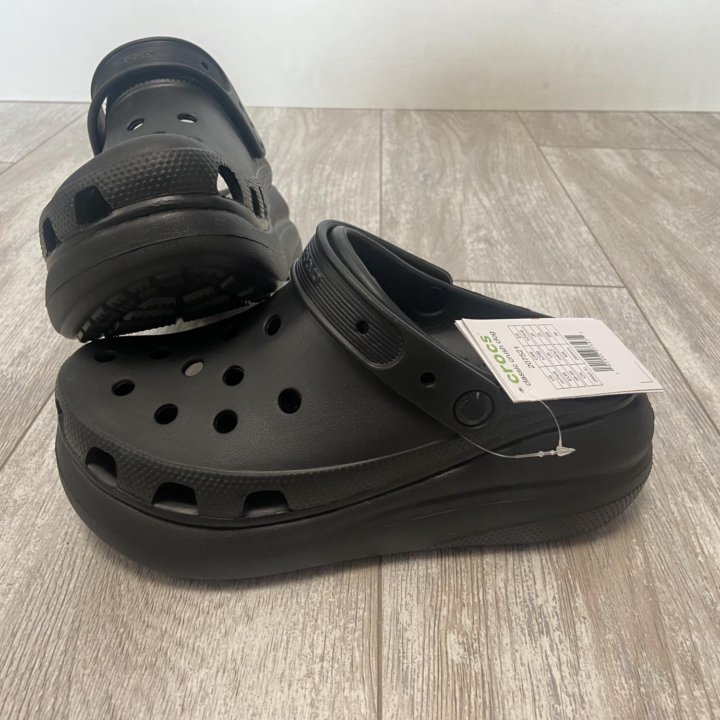 Кроксы на платформе crocs