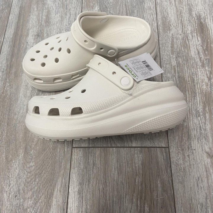 Кроксы на платформе crocs