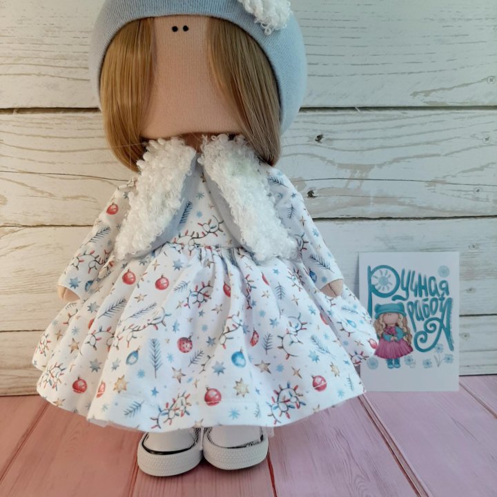 Интерьерная кукла ручной работы