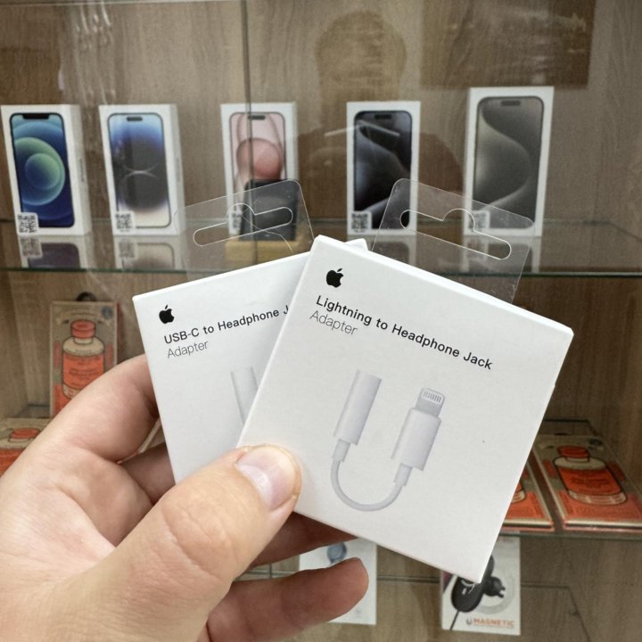 Переходник Apple 3,5-USB-C/lightning