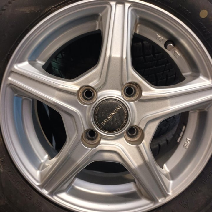 Литые диски с шинамиBridgestone 155-80R13